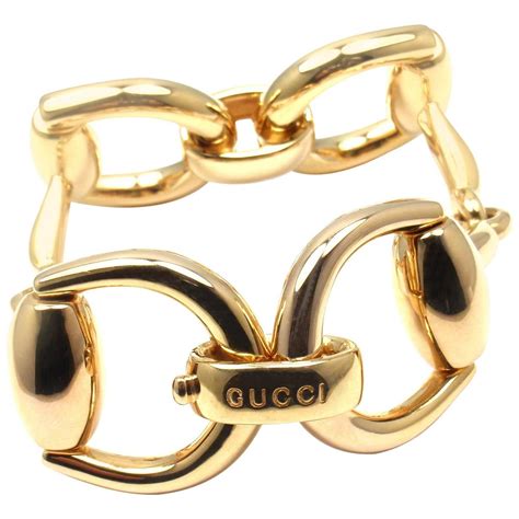 gucci horsebit link bracelet